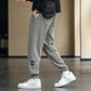 Pantaloni morbidi e casual da uomo in tessuto a coste