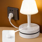 Lampada da notte con prese AC e porte USB