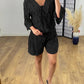 💕Promozione ultimo giorno - 49% DI SCONTO🎁Abito casual corto in pizzo con scollo a V
