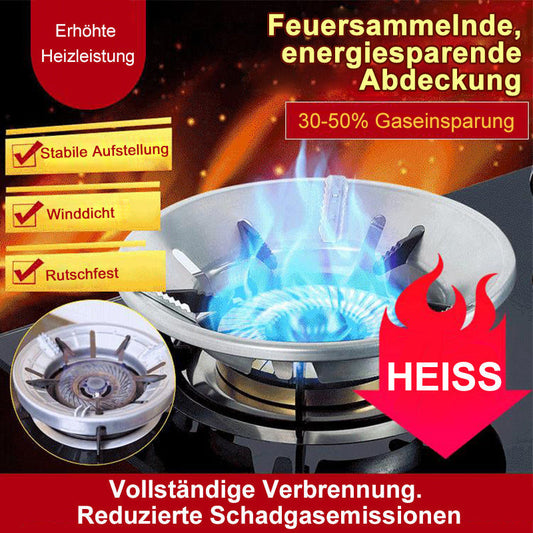 🔥Vendita calda € 19,99🔥 Copertura a risparmio energetico per la raccolta del fuoco della stufa a gas domestica