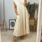 ✨Saldi Speciali 49% DI SCONTO🔥Abito donna plissettato semplice ed elegante