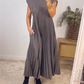 ✨Saldi Speciali 49% DI SCONTO🔥Abito donna plissettato semplice ed elegante