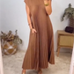 ✨Saldi Speciali 49% DI SCONTO🔥Abito donna plissettato semplice ed elegante