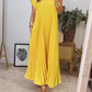 ✨Saldi Speciali 49% DI SCONTO🔥Abito donna plissettato semplice ed elegante