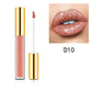 😍💋Acquista 1 e ricevine 1 gratis💋😍Rossetto liquido metallizzato con glitter