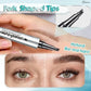 🔥KOOP 1 KRIJG 1 GRATIS🎉 2 STUKS🎁Hoge kwaliteit 3D waterdichte wenkbrauwmarker met 4-tanden tip tattoo-effect