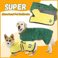 Accappatoio per animali super assorbente