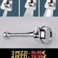 Rubinetto 360 INOX UNIVERSALE - 3 MODALITÀ DI GETTO