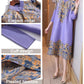 Elegantes Kleid mit Faltendruck