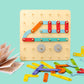 Montessori-Steckbrettpuzzle 🎅Weihnachtsgeschenkidee!🎁Kostenloser Versand