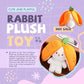 🐰 Coniglio di peluche 🎁❤️ Saldi di San Valentino 🚛 Spedizione gratuita