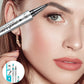 🔥KOOP 1 KRIJG 1 GRATIS🎉 2 STUKS🎁Hoge kwaliteit 3D waterdichte wenkbrauwmarker met 4-tanden tip tattoo-effect